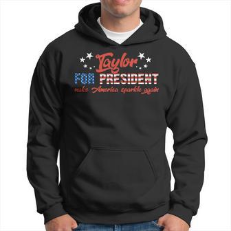 Taylor For President Make America Sparkle Again Love Taylor Hoodie - Thegiftio UK