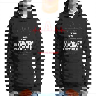 Team Aubert Lifetime Member Aubert Last Name Hoodie | Seseable UK