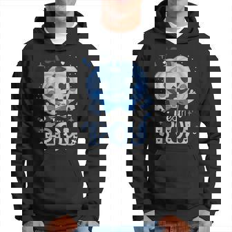 Team Boy Pumpkin Halloween Baby Gender Reveal Party Blue Hoodie - Monsterry