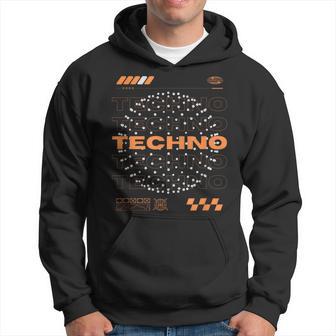 Techno Orb Edm Rave Kapuzenpullover - Geschenkecke