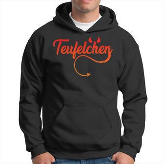 Teufel Oder Engel Teufelchen Kapuzenpullover - Geschenkecke