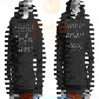 Thankful For You Fuckers Retro Vintage Thanksgiving Hoodie | Seseable UK