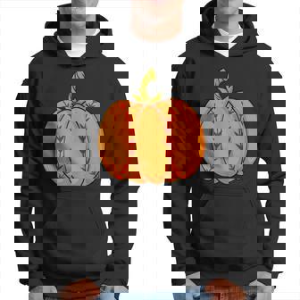 Thanksgiving Baseball Halloween Pumpkin Boys Pitcher Catcher Hoodie - Monsterry