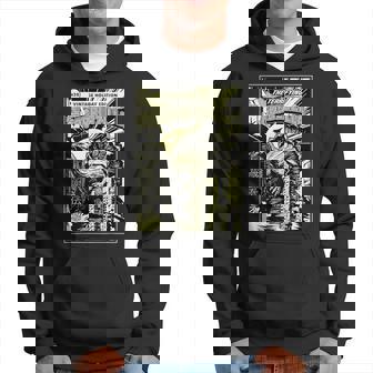 Thanksgiving Gobblezilla Turkey Day Vintage Old Movie Poster Hoodie | Mazezy