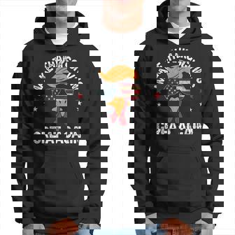 Make Thanksgiving Great Again Trump Turkey Face Thanksgiving Hoodie - Monsterry