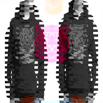 Tiger Pink Ribbon Support Fight Breast Cancer Awareness Hoodie - Thegiftio UK