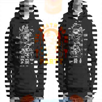 Til Death Do Us Party Skeleton Wedding Anniversary Hoodie - Monsterry