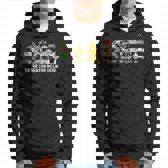 Tis The Season For Inclusion Ot Pt Slp Therapist Christmas Hoodie - Monsterry