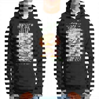 Today Is Slap An Idiot Day I'm Gonna Be Busy Quote Hoodie - Thegiftio UK