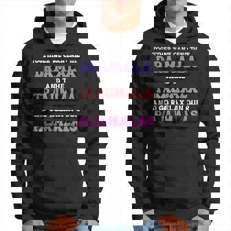 Together We Can End The Dramala And Traumala Pajamas Hoodie - Thegiftio UK