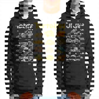 Tortoise Animals Of The World Cute Reptile Turtle Lover Hoodie | Seseable UK