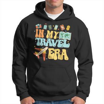 In My Travel Era Traveler Airplane Summer Vacation Hoodie - Thegiftio UK