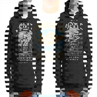 Travel Hiking Vintage Yosemite National Park California Hoodie | Seseable UK