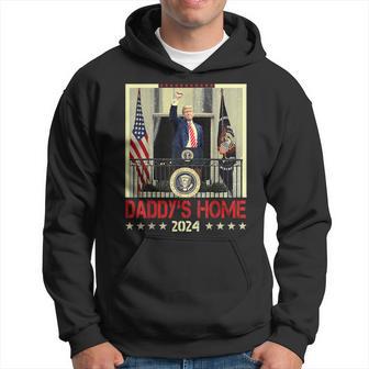 Trump 2024 Take America Back Daddy's Home Trump 2024 Hoodie - Thegiftio UK