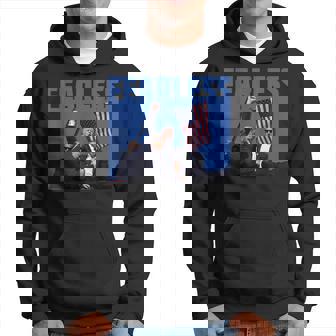Trump 2024 Fearless Republican Usa Hoodie - Monsterry