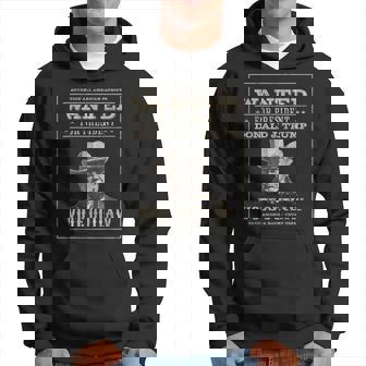 Trump 2024 Wanted Outlaw I'm Voting Convicted Felon 2024 Hoodie | Mazezy