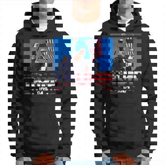 Trump Assassination Attempt Photo Take America Back 2024 Hoodie | Mazezy