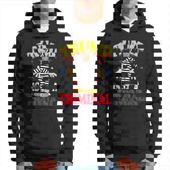 Trump Is A Criminal Anti Trump Impeach The President Hoodie - Monsterry