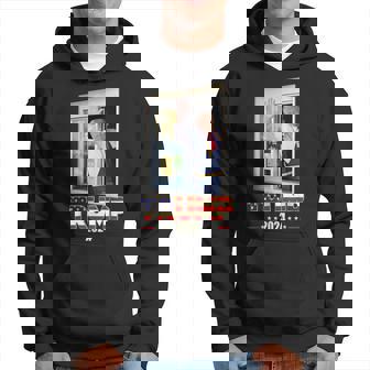 Trump With Mc Donald Trump Worker Vote For Trump Hoodie - Thegiftio UK