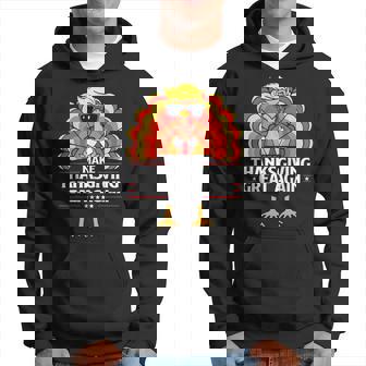 Trump Make Thanksgiving Great Again Turkey Day 2024 Hoodie - Thegiftio UK