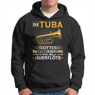 Tuba Entschädigung Querflöte Blasmusik Festival Bass Tubist Kapuzenpullover - Geschenkecke