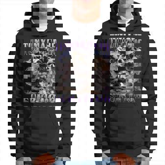 Tummy Ache Survivor Raccoon Hoodie - Thegiftio UK
