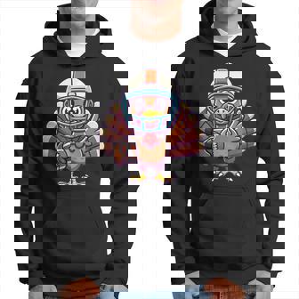 Turkey Football Thanksgiving Turkey Bowl Hoodie | Seseable CA