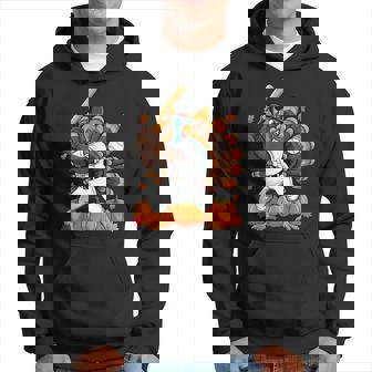 Turkey Playing Baseball Thanksgiving Baseball Player Boy Men Hoodie | Seseable UK
