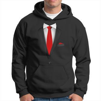 Tuxedo With Tie For Wedding And Special Occasions Hoodie - Thegiftio UK