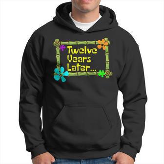 Twelve Years Later 12 Years Old Birthday Party Retro Hoodie - Thegiftio UK