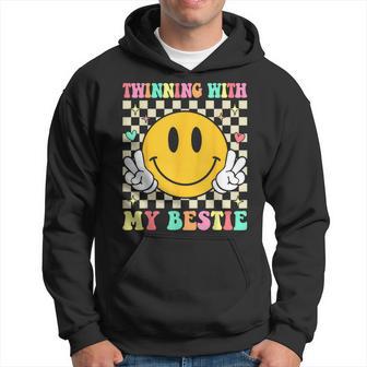Twinning With My Bestie Twin Matching Twins Day Best Friend Hoodie | Seseable UK