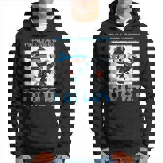 Type 1 Diabetes Ninja Blue & Gray Ribbon T1d Warrior Fighter Hoodie - Seseable