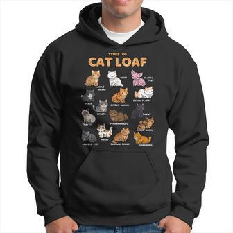 Types Of Cat Loaf Cute Kitten Kawaii Cats Cat Lover Hoodie - Thegiftio UK