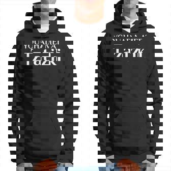 You Had Me At Tzatziki Greek Food Fan Hoodie - Monsterry