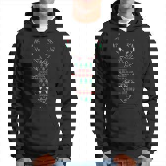 Ugly Christmas Sweater Deer Reindeer Merry Christmas Lover Hoodie | Seseable CA