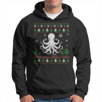 Ugly Christmas Sweater For Octopus Lovers Ugly Hoodie - Thegiftio UK