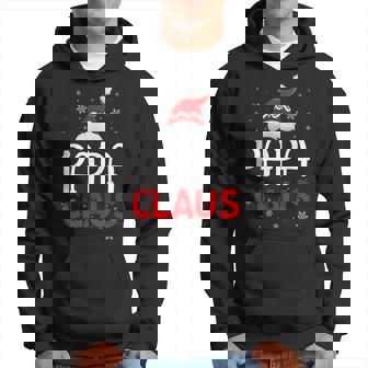 Ugly Sweater Christmas Matching Costume Papa Claus Hoodie | Mazezy