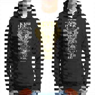 Never Underestimate The Power Of Bardo Personalized Last Name Hoodie | Seseable UK