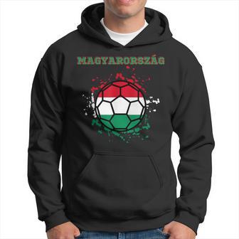 Ungarn Fußball Ungarische Flagge Fan Trikot Kapuzenpullover - Geschenkecke