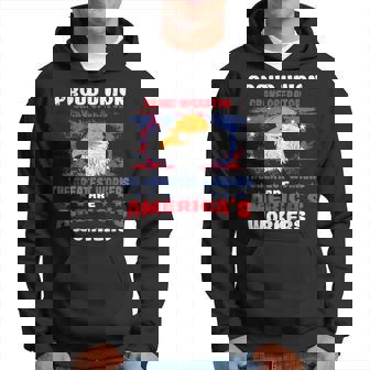 Union Crane Operator For Patriotic Workers Hoodie - Monsterry