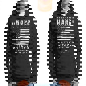 Unvaxxed And Overtaxed Hoodie - Thegiftio UK