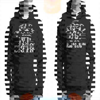 Urban Hip Hop T Intellect Over Emotion Hoodie - Monsterry