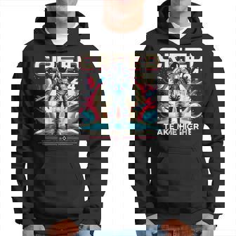 Us Flag Astronaut Support 2024 Creed '24 Take Me Higher Hoodie | Mazezy