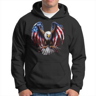 Us Flag As Eagle Usa Flag Kapuzenpullover - Geschenkecke