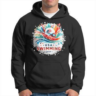 Usa 2024 United States Athlete American Swimming 2024 Usa Hoodie - Monsterry CA