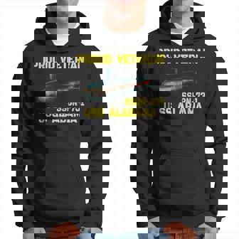 USS Alabama SSBN-731 Submarine Veterans Day Father Grandpa Men's Hoodie - Monsterry
