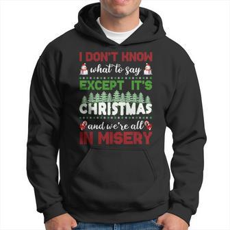 Vacation Santa Xmas Ugly Christmas Sweater Hoodie - Thegiftio UK