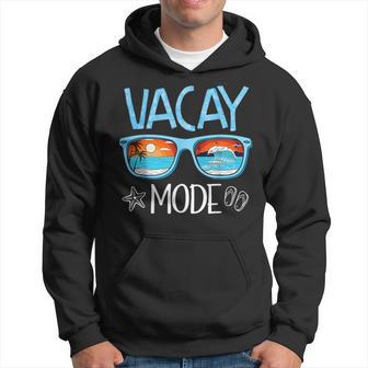 Vacay Mode Beach Vacation Summer Cruise Getaway Holiday Hoodie - Thegiftio UK