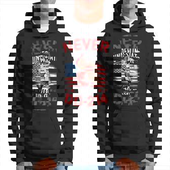 Veteran American Flag Patriotic Rosie The Riveter Dd-214 Hoodie - Seseable