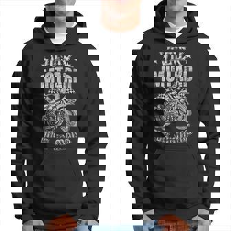 Vieux Motard Que Jamais Idée Cadeau Retraite Humour Moto Sweat à capuche - Cadeauxyz